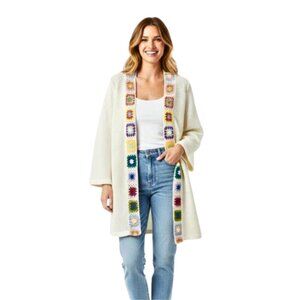 Stunning Boho Chic Crochet Cardigan by Rebellion